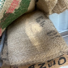 コーヒー　麻袋の画像