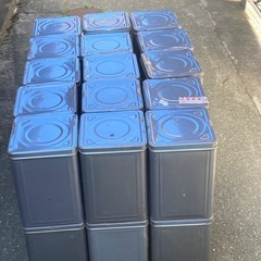 一斗缶　フタ付きの画像