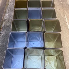 一斗缶　フタ付きの画像