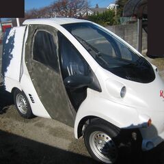 電気自動車（ミニカー）トヨタコムスの中古の画像