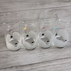 ガラスコップ　4個の画像