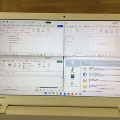 【超美品 高性能i7 メモリ16GB フルHD 】東芝ノートパソコンdynabook T75/TGS2　Win11 Corei7 メモリ16GB SSD256GB Officeインストールの画像