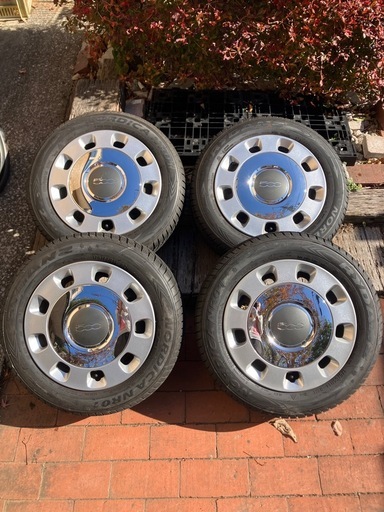 FIAT500純正ホイール/スタッドレスタイヤ