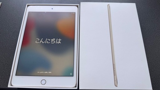 iPad mini4 32GB ゴールド
SIMフリー