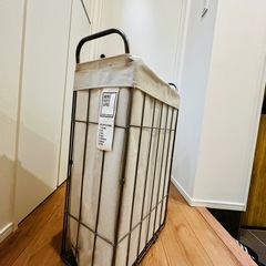 BRID ランドリーバスケット ライトグレー40Lの画像