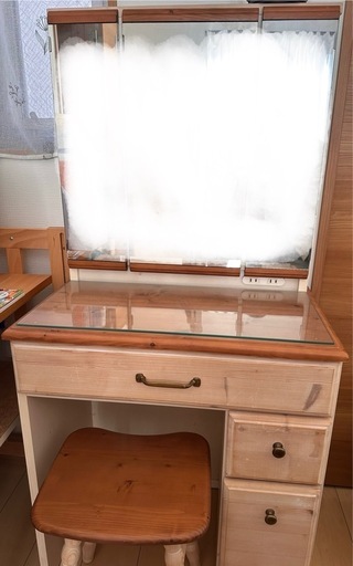 ドレッサー　三面鏡