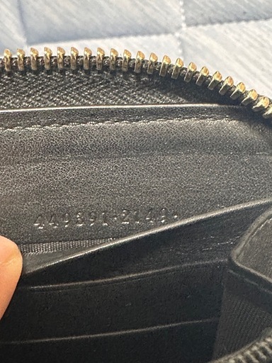 美品GUCCI 長財布　マイクロシマ