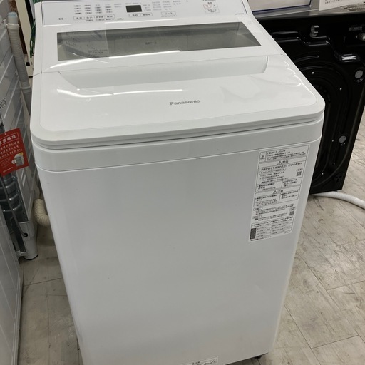 安心の1年間保証付き！Panasonic全自動洗濯機2022年製8.0kg【トレファク堺福田店】