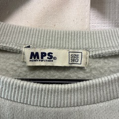 MPS 140サイズ　裏起毛のトレーナーの画像