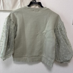 MPS 140サイズ　裏起毛のトレーナーの画像