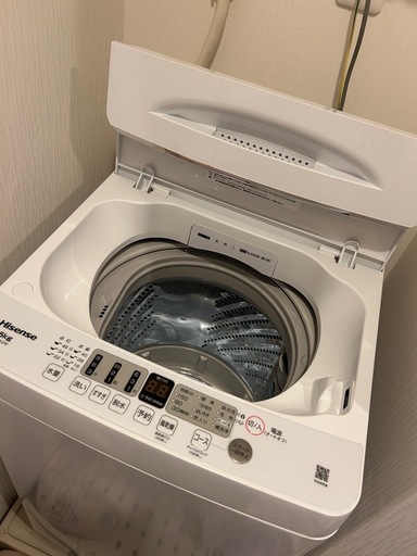【急募！12月1日まで】2023年式　洗濯機