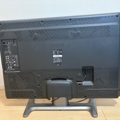 SHARP 37インチTVの画像