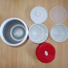 象印　ステンレスランチジャー SLC-07　レッドの画像