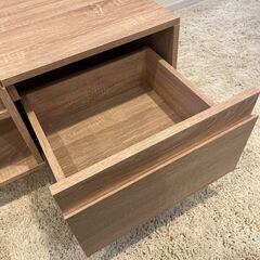 ロウヤ　木製ドレッサー 引き出し付きの画像