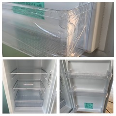 ハイセンス大型2ドア冷凍冷蔵庫175L LED照明自動霜取り機能付き2022年製の画像