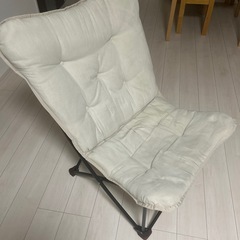 バタフライチェア ハイバック　アイボリーの画像