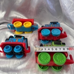 4台⭐️きかんしゃトーマス　フィッシャープライス❓ガラガラ おもちゃ  の画像