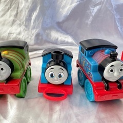 4台⭐️きかんしゃトーマス　フィッシャープライス❓ガラガラ おもちゃ  の画像