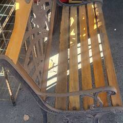 リサイクルショップどりーむ荒田店　No5483　ベンチ椅子　写真参照🎵　おすすめ商品です🎵　お手頃価格🎵の画像