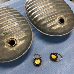 湯たんぽ 2個セット　直火　キャンプ　昭和レトロ　小倉北区の画像