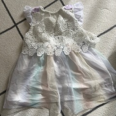 お姫様ワンピース80の画像