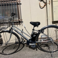 🉐502🉐バッテリー長持ち🉐🉐 パナソニック27インチ電動自転車🈹現車確認🉑の画像