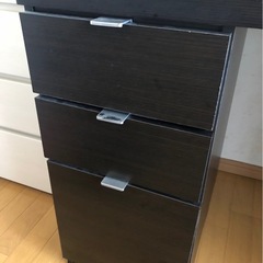 　デスク　本棚付き勉強机　　の画像