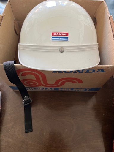 激レア希少品　ホンダHONDA純正　SHOEI  ヴィンテージ　 ハーフヘルメット　Lサイズ