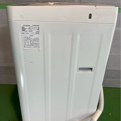 SHARP/全自動電気洗濯機 ES-GE5C-W/2019年製#214の画像