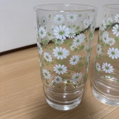 値下げ　レトログラス3個セットの画像