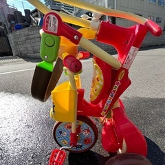 それいけ!アンパンマン　折りたたみ三輪車 オールインワンUPの画像