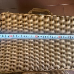 【引き渡し決定】ピクニックかごバッグの画像