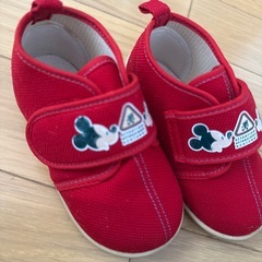 ディズニー　靴　14cm ミッキーとミニーの画像
