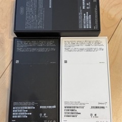 iPhone、iPad の箱セットの画像