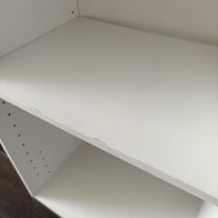 ニトリ カラーボックス2個連結の画像