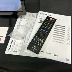 【動作保証あり】FUNAI フナイ 2023年 FL-24H1040 24V型 液晶テレビ【管理KRT266】の画像