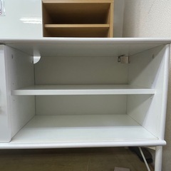 【リサイクルサービス八光】幅118㎝　IKEA　TOCKARP テレビボード　43型まで対応の画像