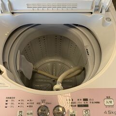 洗濯機 シャープ 4.5kg 2015年の画像