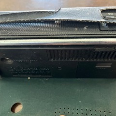 HITACHI 日立 MW SW トランジスタラジオ WH-886 カバー付き レトロ の画像