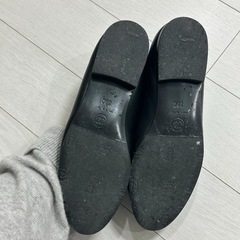 シャネル バレリーナ フラット ブラック 36(230-235)の画像