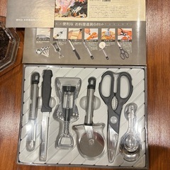 石鍋シェフのお料理道具の画像