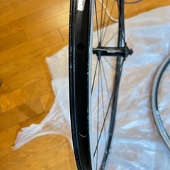 ロードバイクアルミホイール2個セットの画像