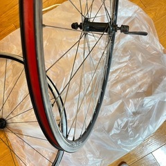 ロードバイクアルミホイール2個セットの画像