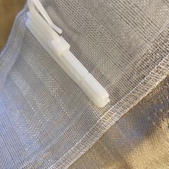 高級輸入生地を使ったサンプルカーテンの画像