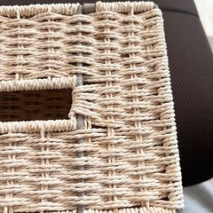 箱ティッシュケースの画像