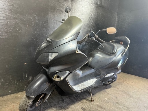 ★支払総額3.8万円★ホンダ フォルツァ 黒 MF06 社外マフラー！ 社外ハンドル！ 社外ハンドルポスト！ アルミステップ！ フェンダーレス！