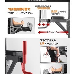 懸垂マシン（耐荷重200キロ）　※受付終了の画像