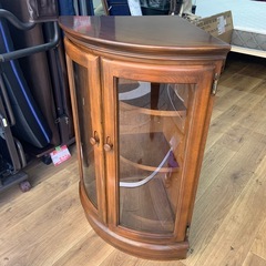 カリモク家具　コーナーキャビネットの画像