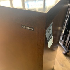 カリモク家具　コーナーキャビネットの画像