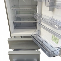 配達可【アクア】冷蔵庫355L★2022年製 クリーニング済み/6ヶ月保証付き【管理番号】1130 橋の画像